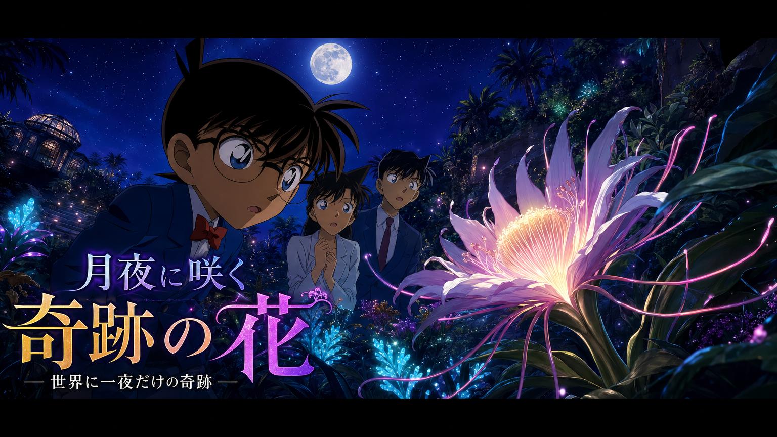 抖阴植物视频-珍稀兰花夜间绽放